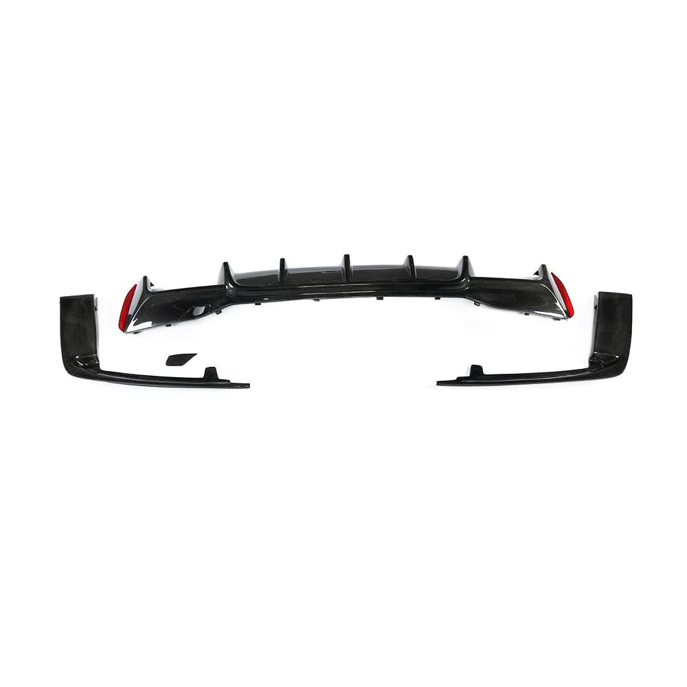 BMW Carbon Fiber 3D Designs Style Rear Diffuser for F90 M5