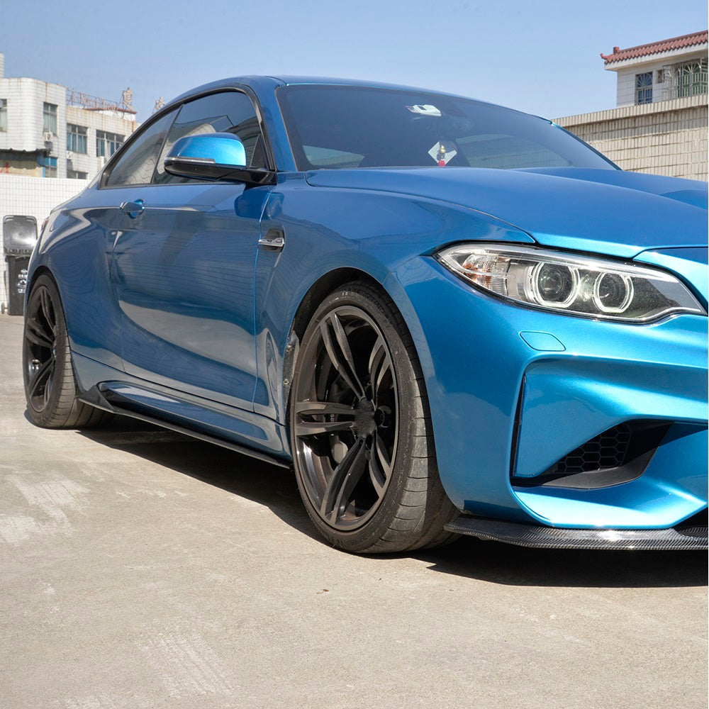 BMW Carbon Fiber MTC Style Side Skirts for F87 M2