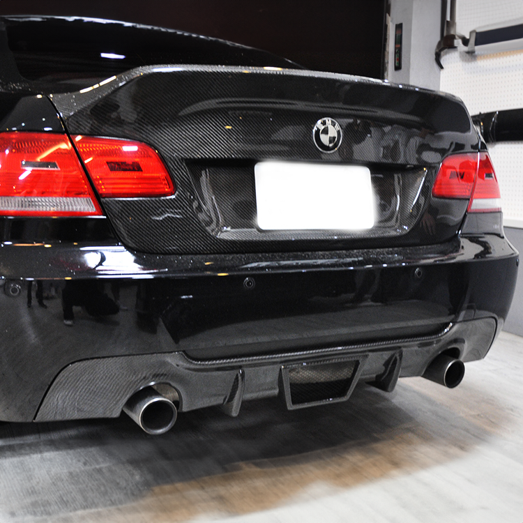 BMW Carbon Fiber Vorsteiner Style Rear Diffuser for E92 Coupe