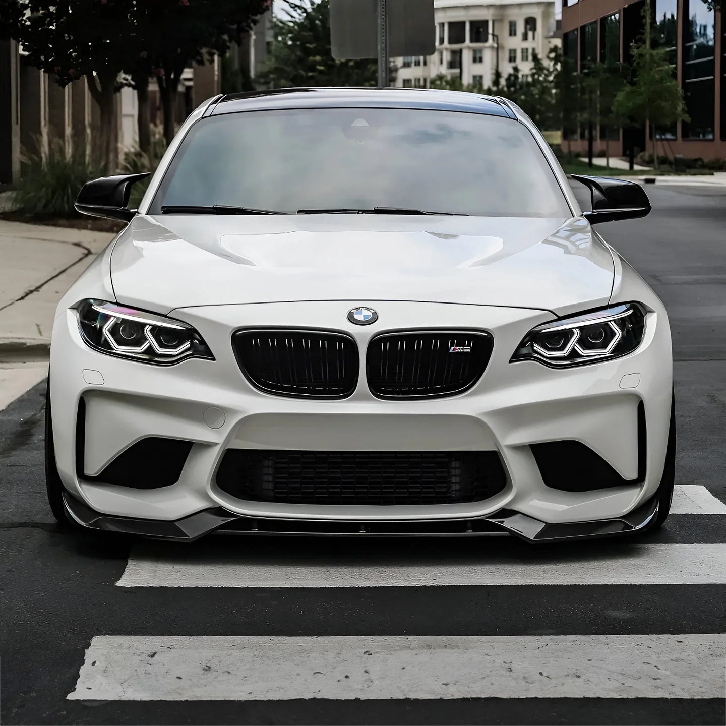 BMW Carbon Fiber Vorsteiner Style Front Splitter for F87 M2