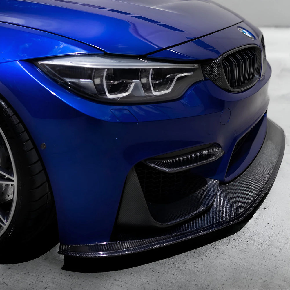 BMW Carbon Fiber GTS Style Front Splitter for F80 M3 & F82 M4