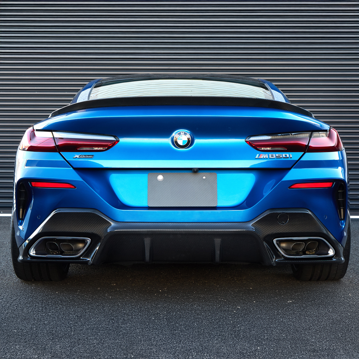 BMW Pre-Preg Carbon Fiber 3D Style Rear Diffuser for G14/G15/G16 8 Ser