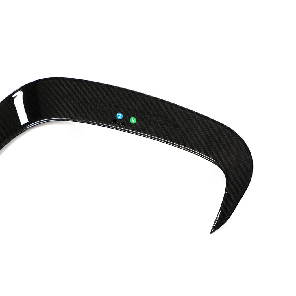 BMW Pre-Preg Carbon Fiber AC Style Rear Bumper Trim for G14/G15/G16 8 Series