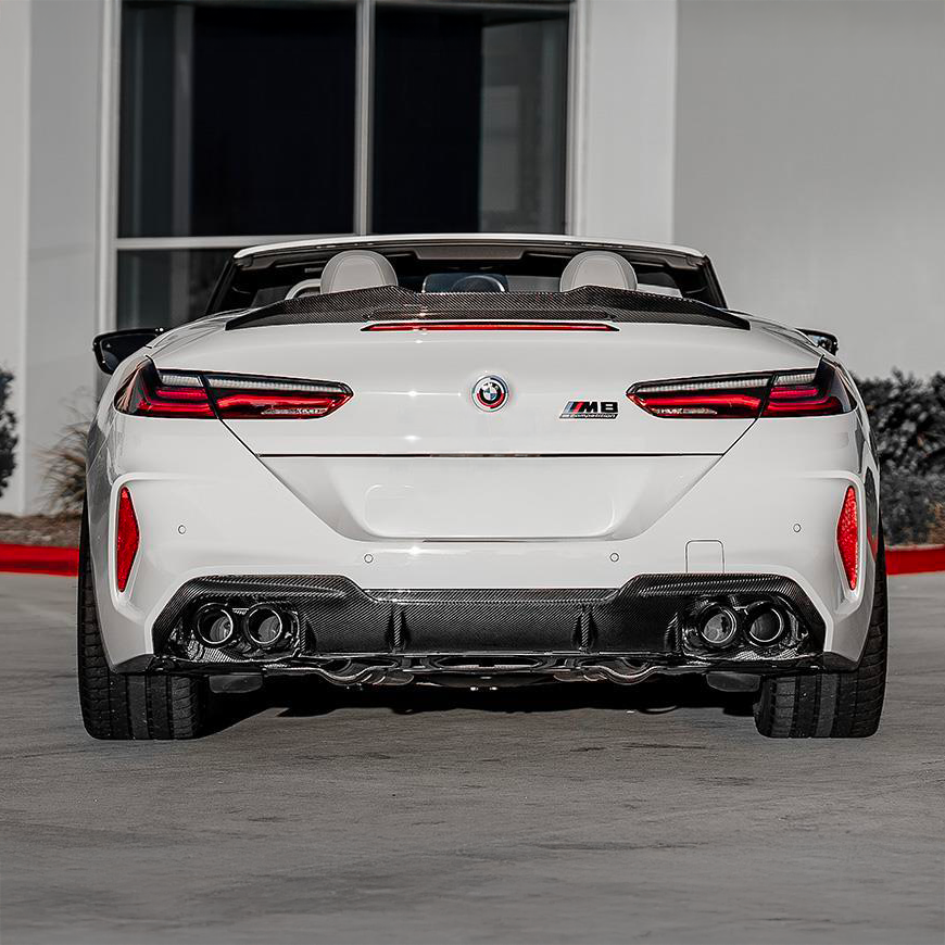 BMW Pre-Preg Carbon Fiber AC Style Rear Diffuser for F93 M8