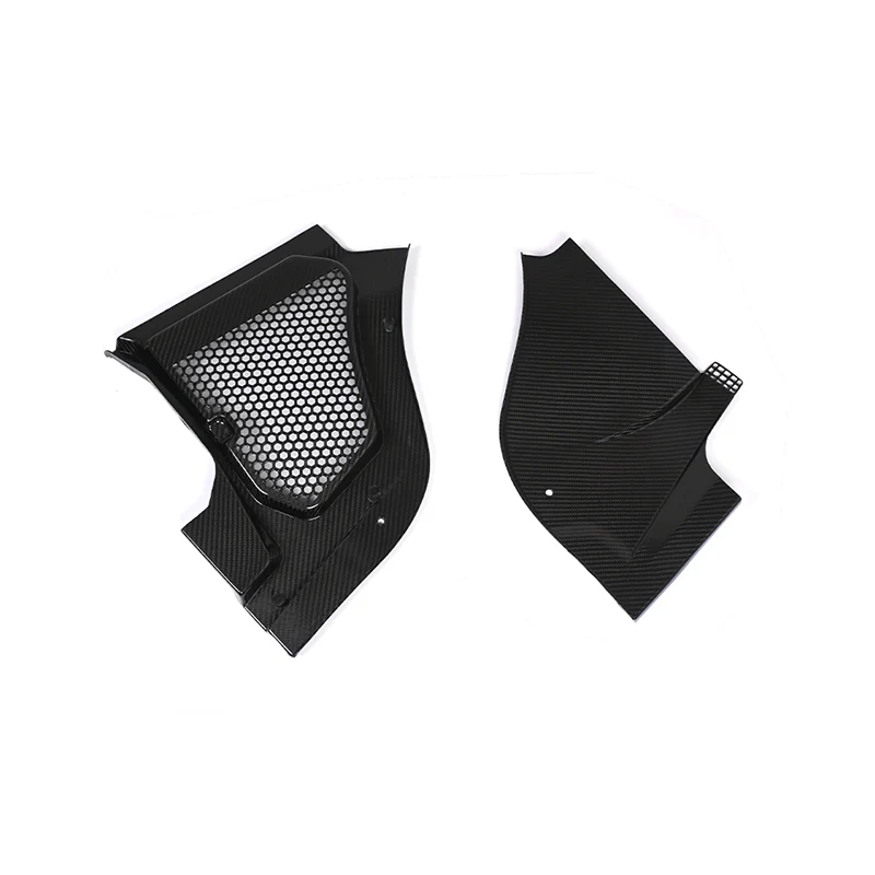 BMW Pre-Preg Carbon Fiber Top Engine Bay Corner Panels for G90/G99 M5