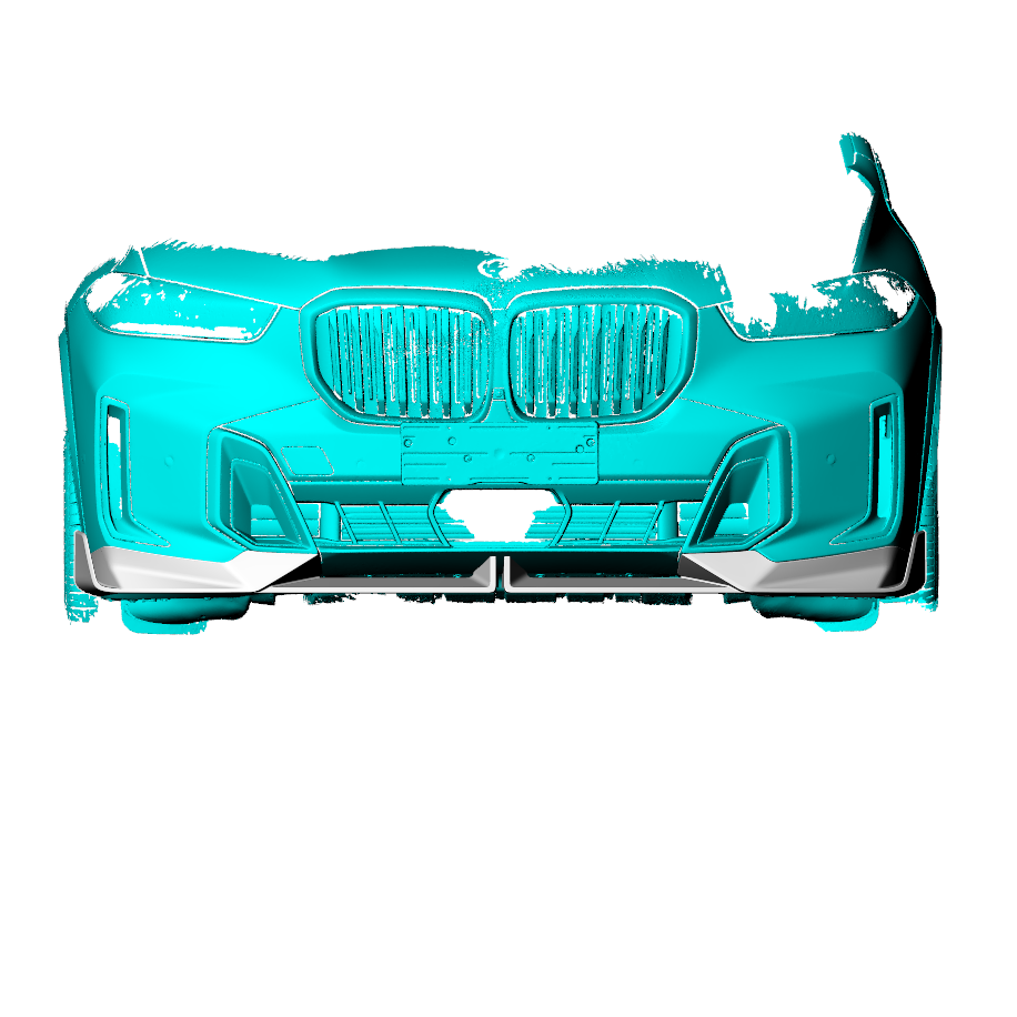 BMW Pre-Preg Carbon Fiber M Performance Style Front Splitter for G05 X5 LCI