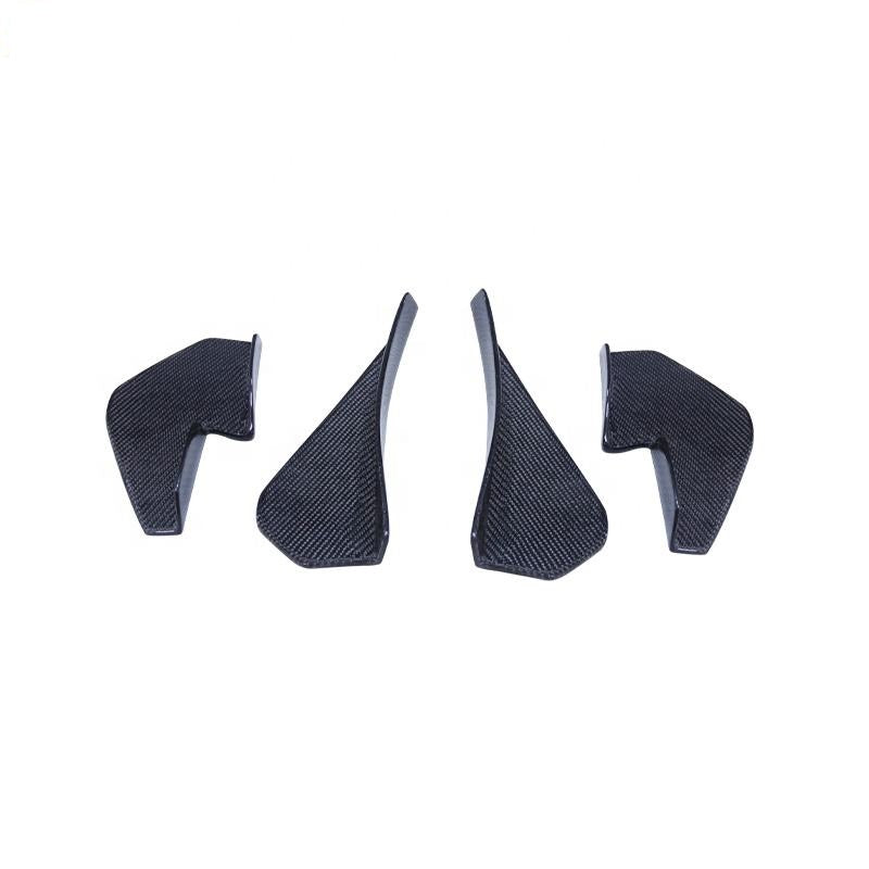 BMW Pre-Preg Carbon Fiber GT4 Style Front Canards for F80 M3 & F82/F83 M4