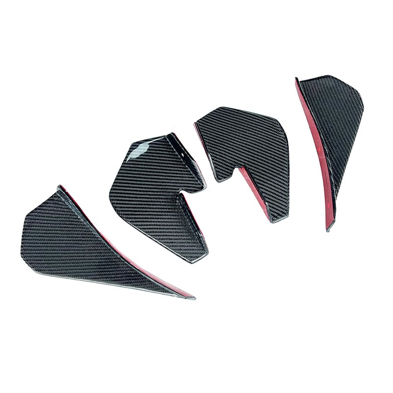 BMW Pre-Preg Carbon Fiber GT4 Style Front Canards for F80 M3 & F82/F83 M4