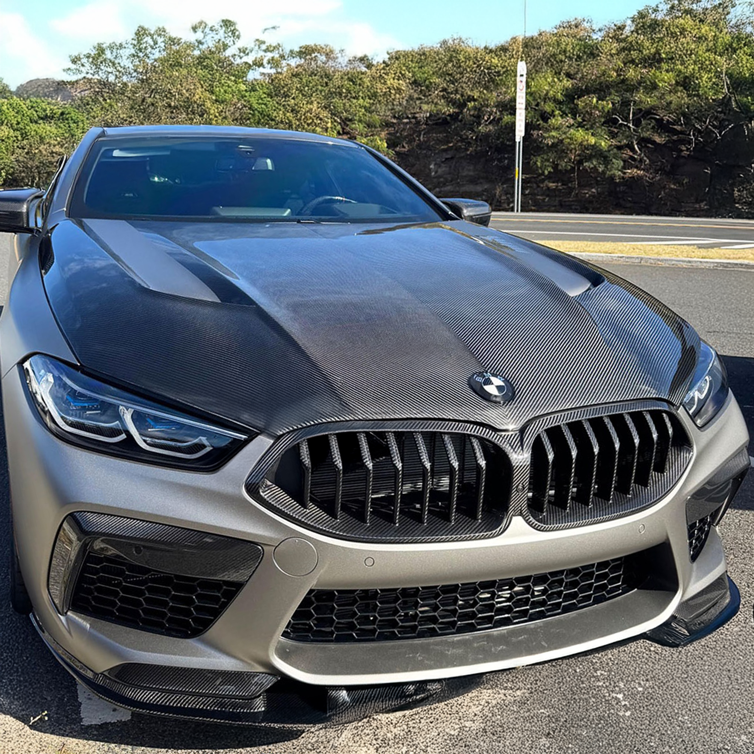 BMW Pre-Preg Carbon Fiber JSL Style Hood for G14/G15/G16 8 Series & F91/F92/F93 M8