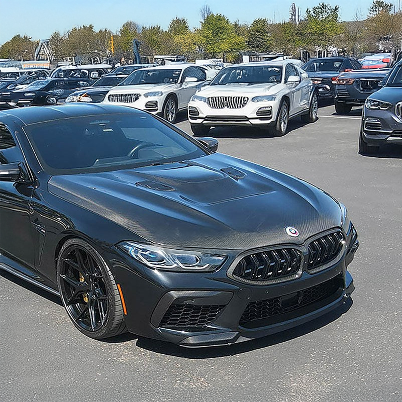 BMW Pre-Preg Carbon Fiber GTS Style Hood for G14/G15/G16 8 Series & F91/F92/F93 M8