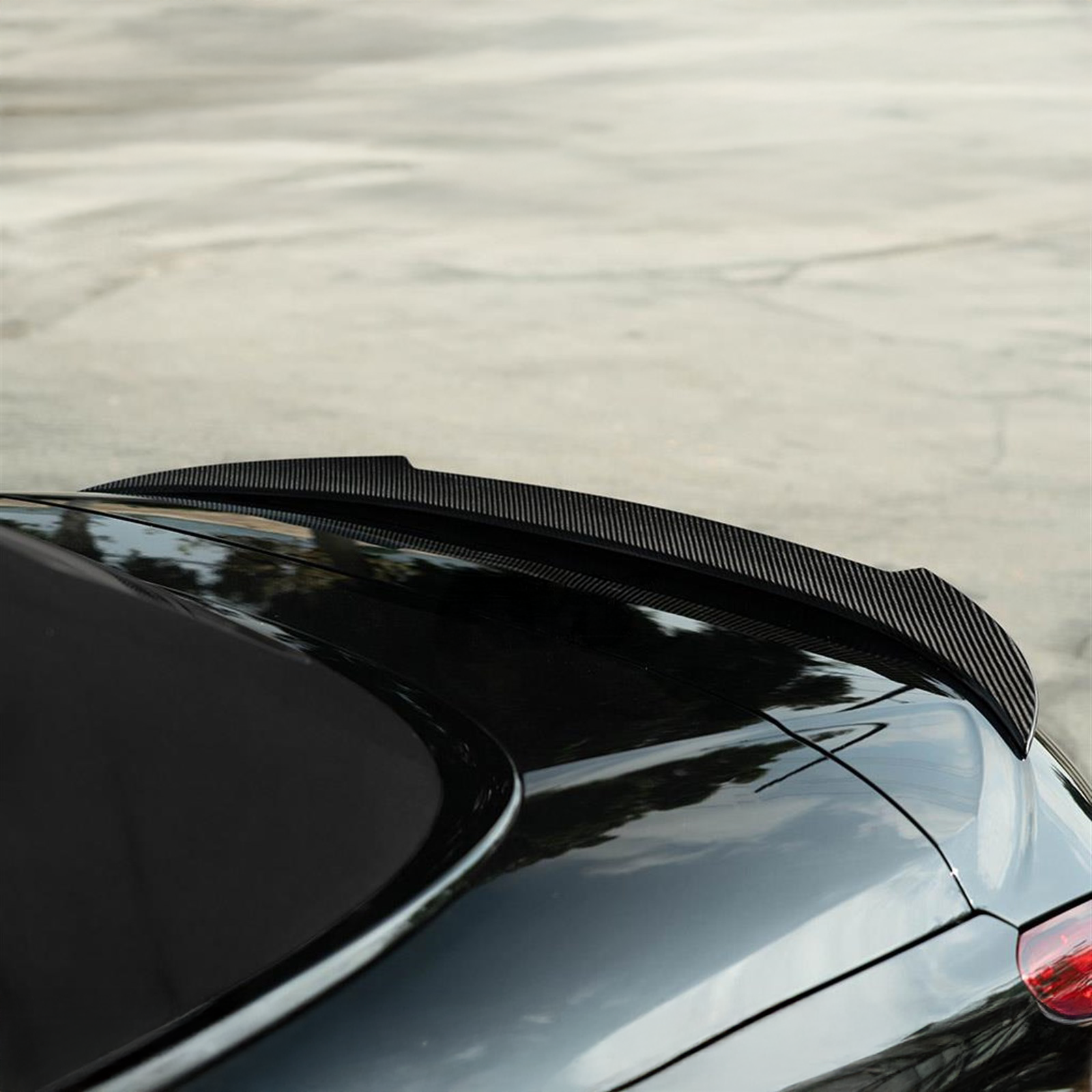 BMW Pre-Preg Carbon Fiber PSM Style Rear Trunk Spoiler for G16 8 Series & F93 M8 Gran Coupe