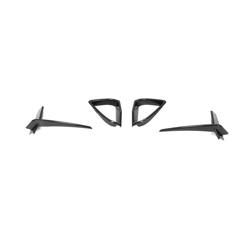 BMW Pre-Preg Carbon Fiber M Performance Style Front Bumper Trim for G15 8 Series