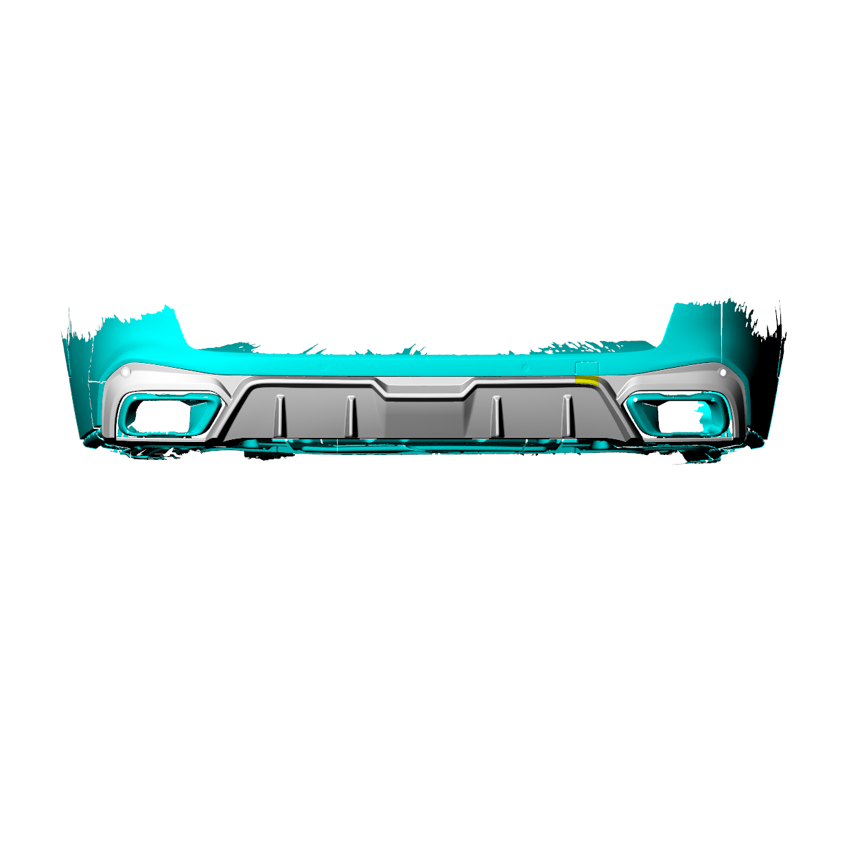 BMW Carbon Fiber OEM Style Rear Diffuser for G05 X5 LCI