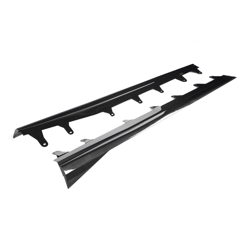 BMW Pre-Preg Carbon Fiber M Performance Style Side Skirts for G05 X5 & F95 X5M LCI