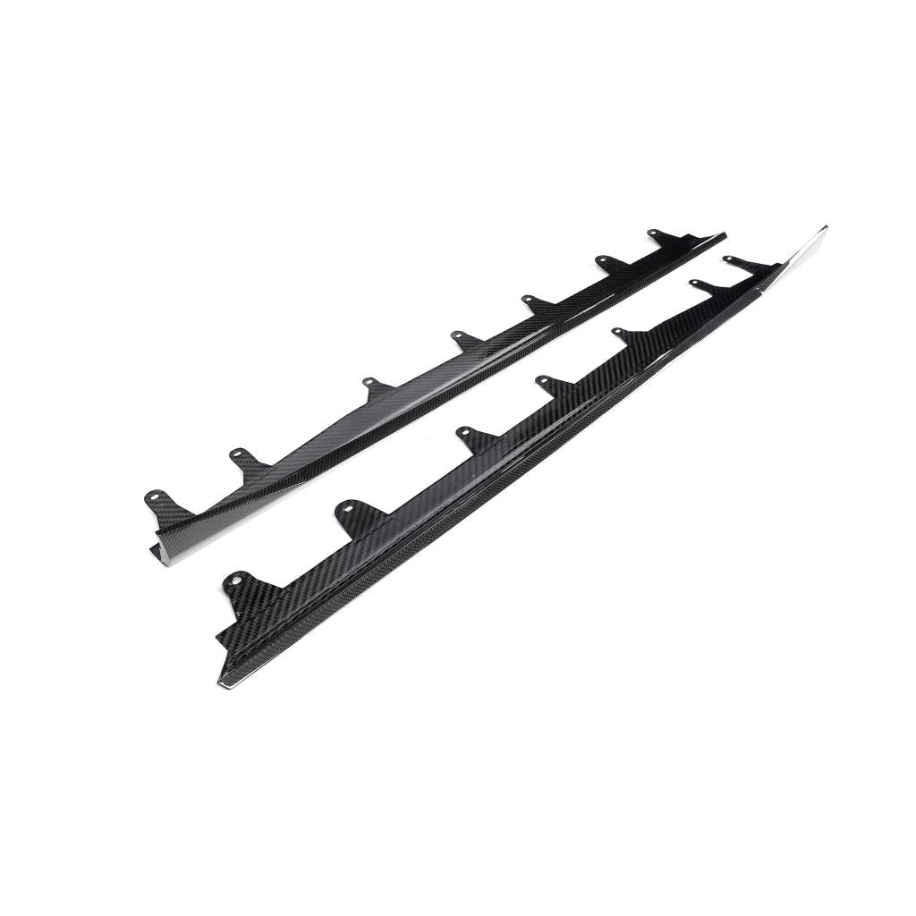 BMW Pre-Preg Carbon Fiber M Performance Style Side Skirts for G05 X5 & F95 X5M LCI