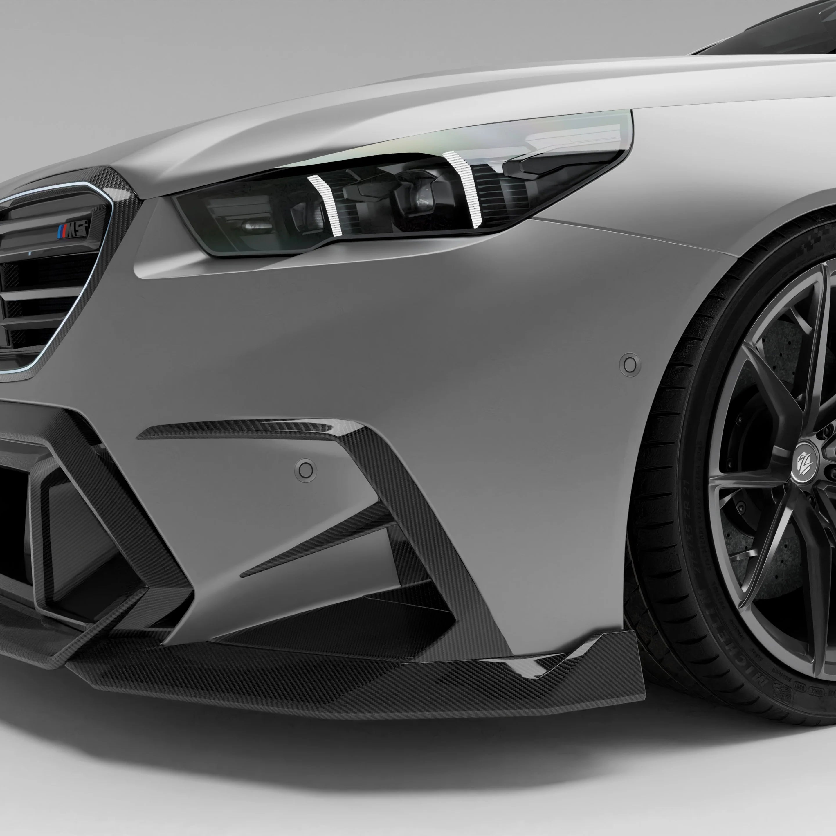 BMW RZ-S Pre-Preg Carbon Fiber Front Canards for G90/G99 M5