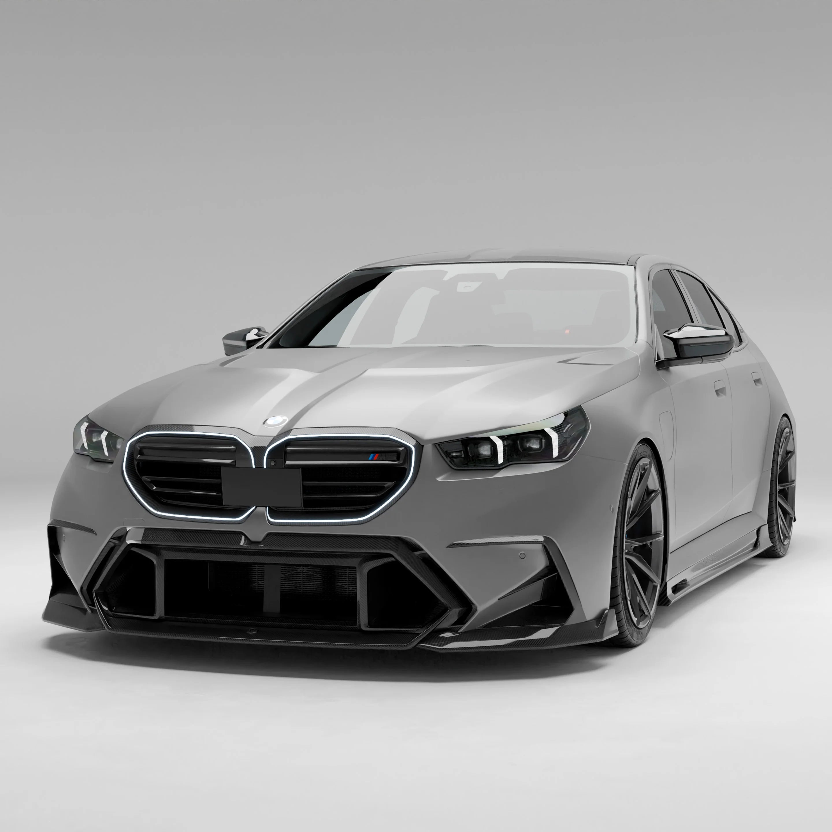 BMW RZ-S Pre-Preg Carbon Fiber Front Splitter for G90/G99 M5