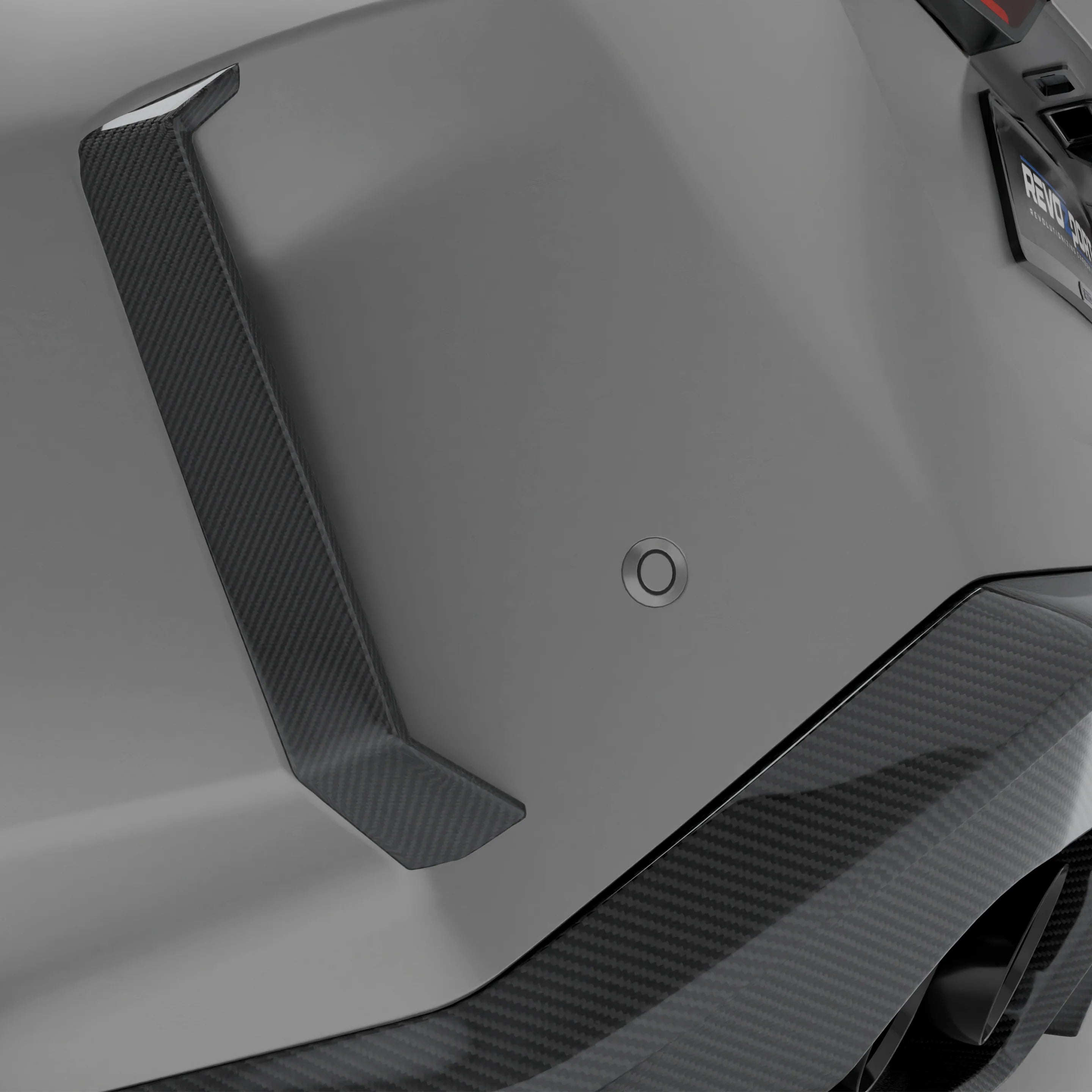 BMW RZ-S Pre-Preg Carbon Fiber Rear Bumper Trim for G90/G99 M5