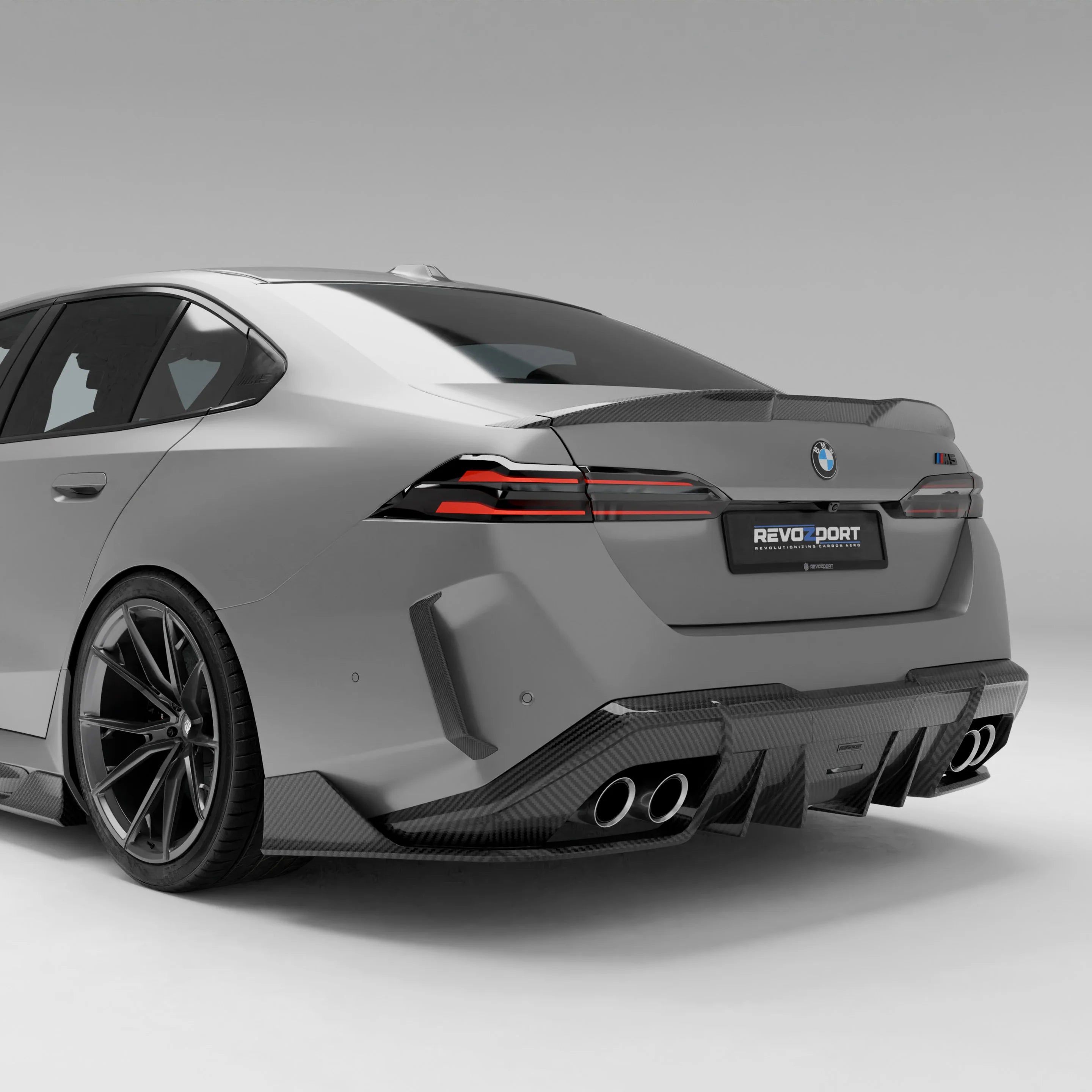 BMW RZ-S Pre-Preg Carbon Fiber Rear Diffuser for G90/G99 M5
