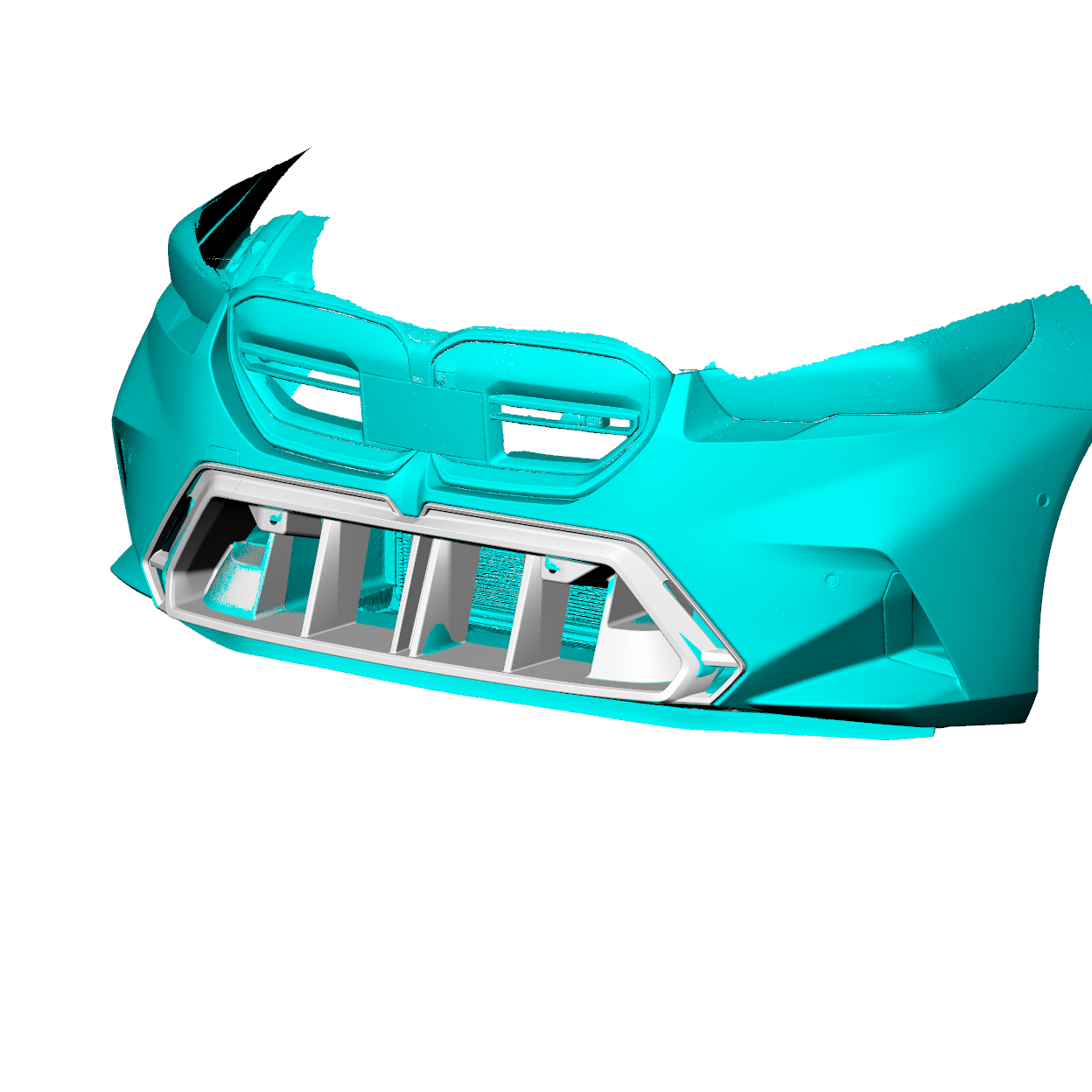 BMW Carbon Fiber JSL Style Front Lower Grille for G90/G99 M5