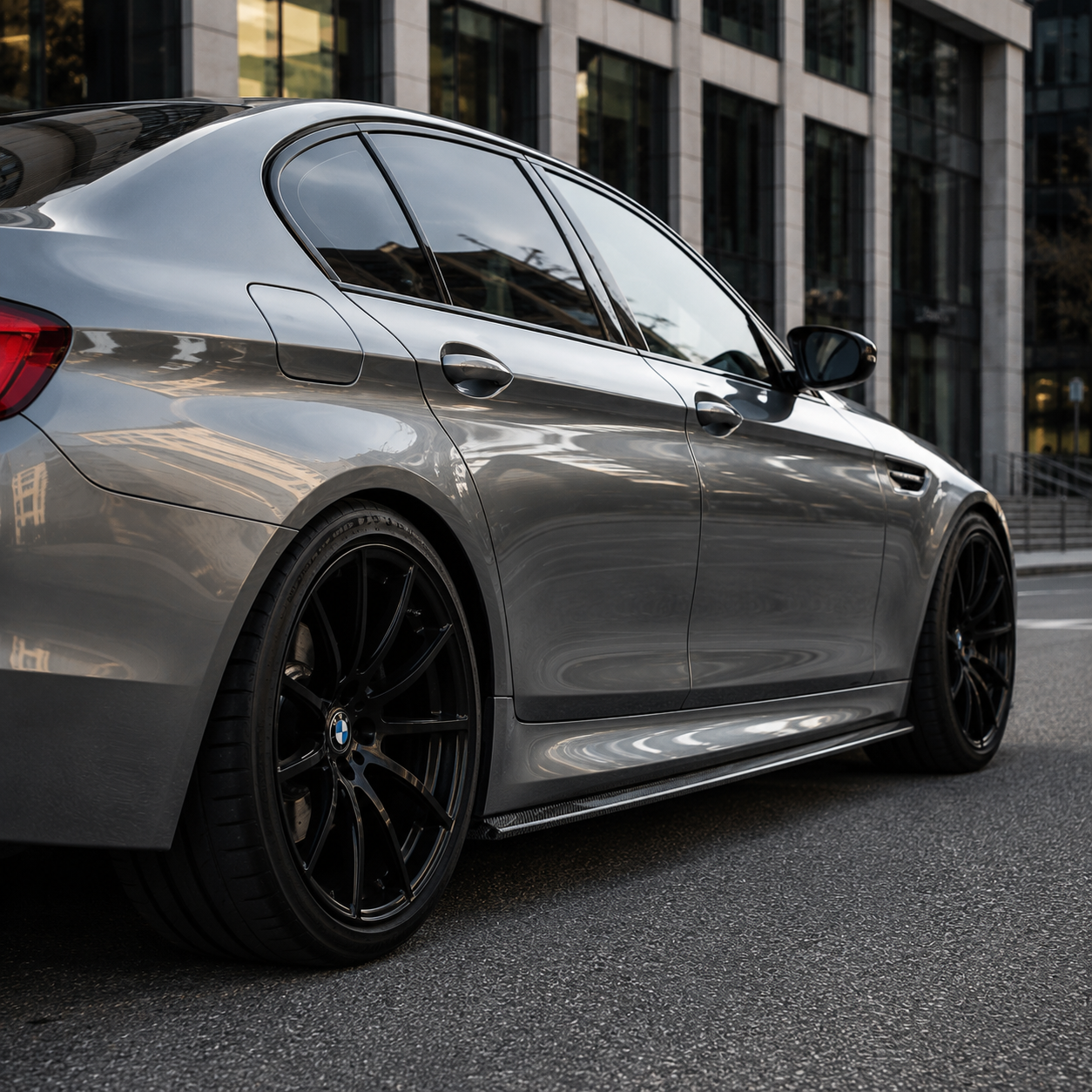 BMW Carbon Fiber M Performance Style Side Skirts for F10 & M5