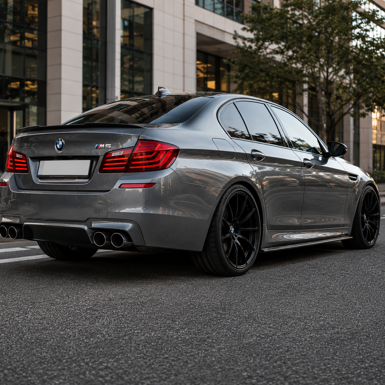BMW Carbon Fiber M Performance Style Side Skirts for F10 & M5