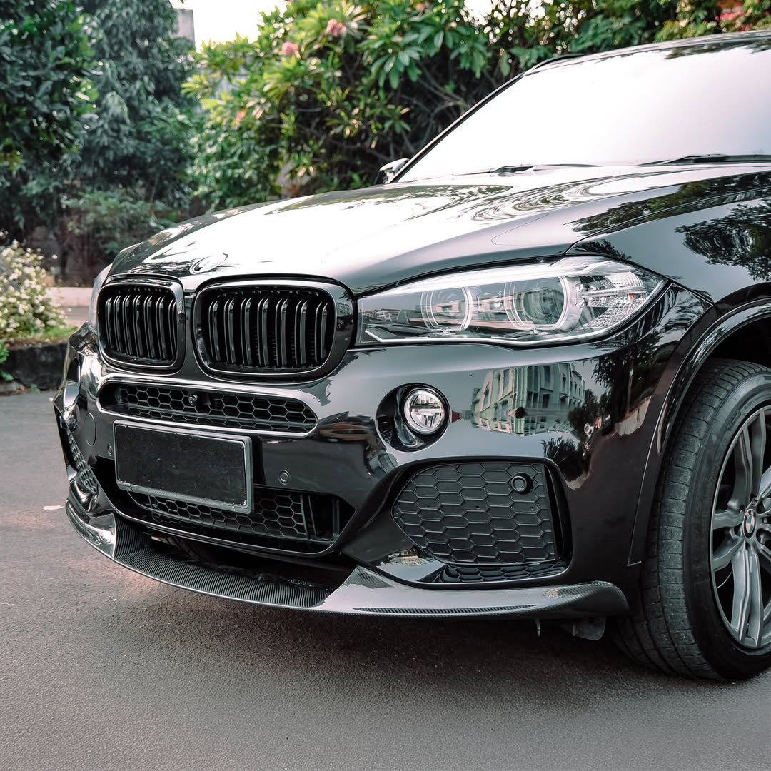BMW Carbon Fiber M Performance Style Front Splitter for F15 X5 Series