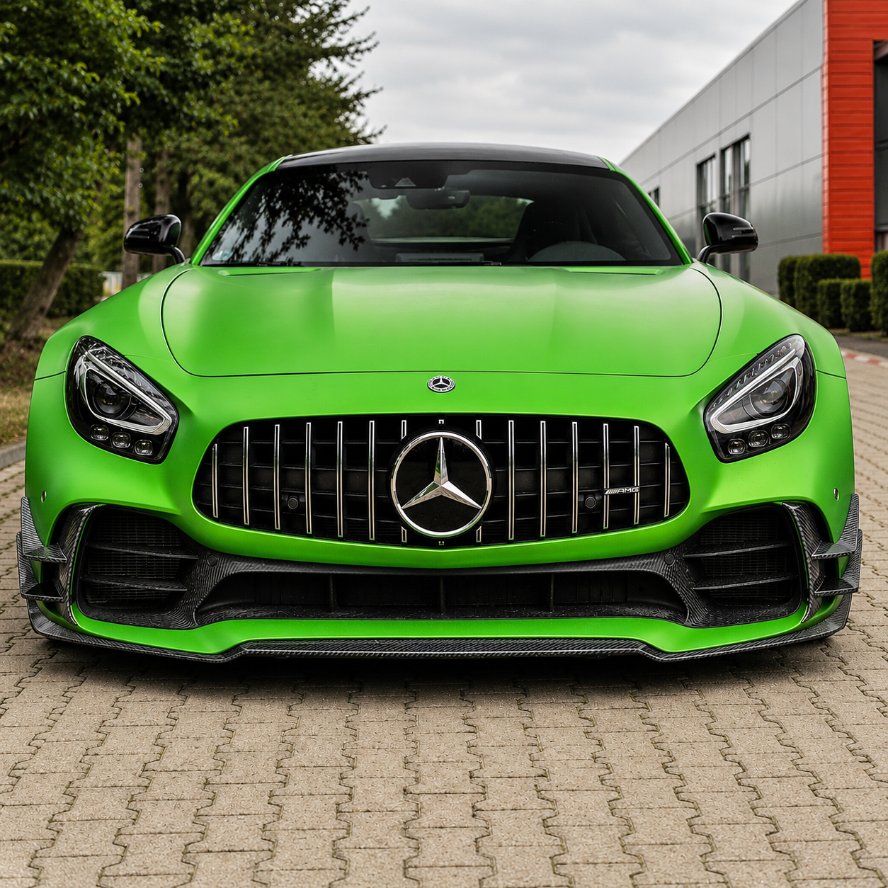 Mercedes Pre-Preg Carbon Fiber Front Canards for AMG GTR C190
