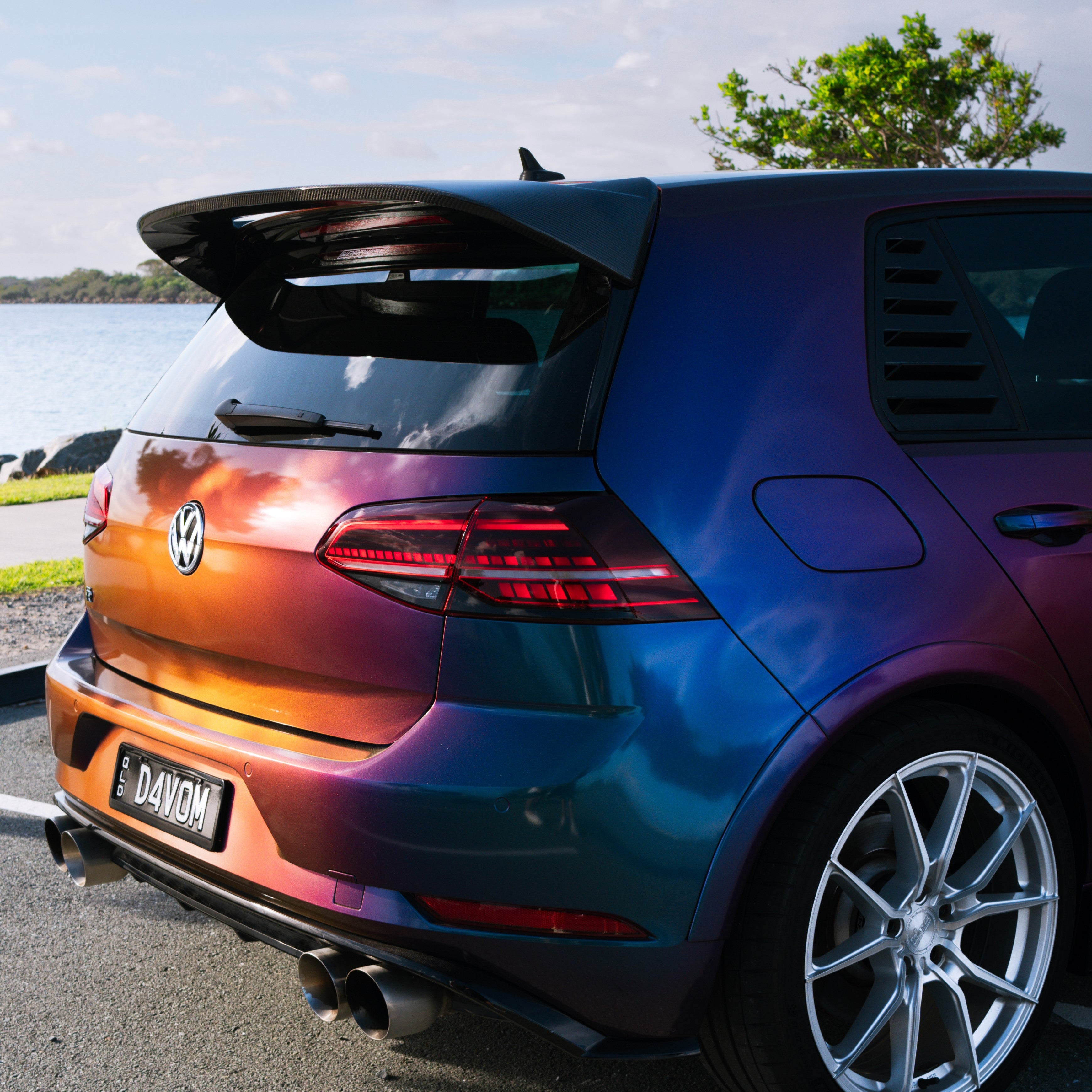 Volkswagen Empero Designs Carbon Fiber Rear Spoiler for Golf MK7 & 7.5