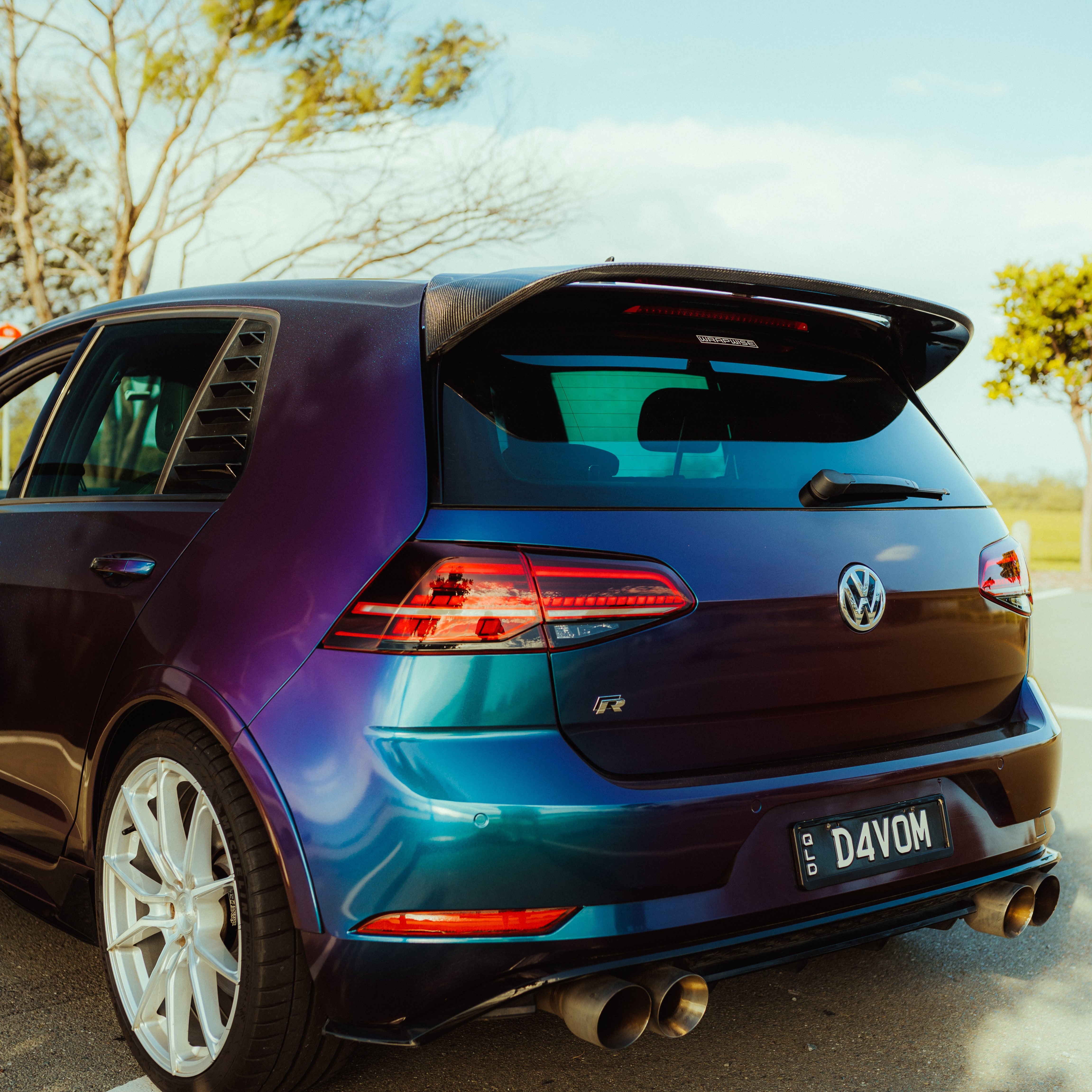 Volkswagen Empero Designs Carbon Fiber Rear Spoiler for Golf MK7 & 7.5