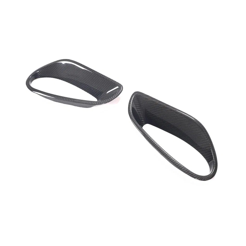 Porsche Pre-Preg Carbon Fiber Side Air Intake Vents for 991 911 Turbo S