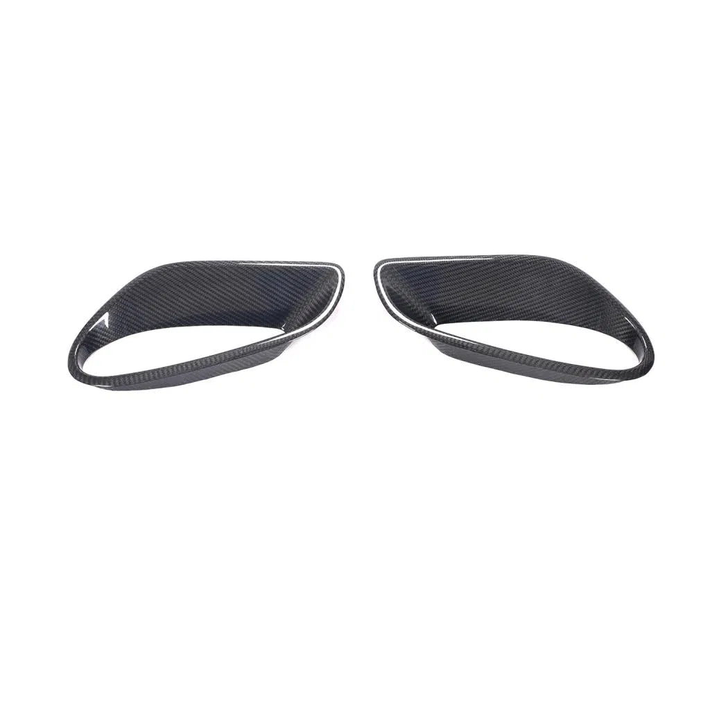 Porsche Pre-Preg Carbon Fiber Side Air Intake Vents for 991 911 Turbo S