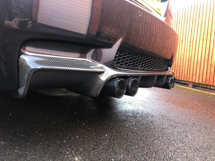 BMW Carbon Fiber Vorsteiner Style Rear Diffuser for E92 M3