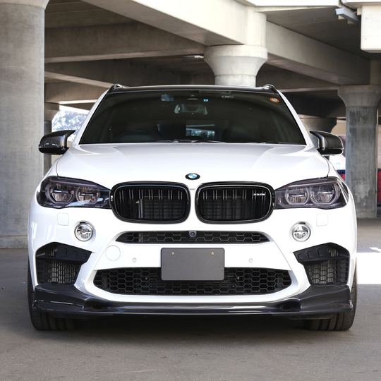 BMW Carbon Fiber 3D Designs Style Front Splitter for F85 X5M & F86 X6M