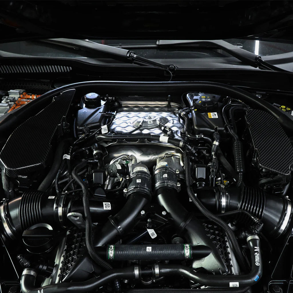 BMW Pre-Preg Carbon Fiber ECU Cover Set for G90/G99 M5