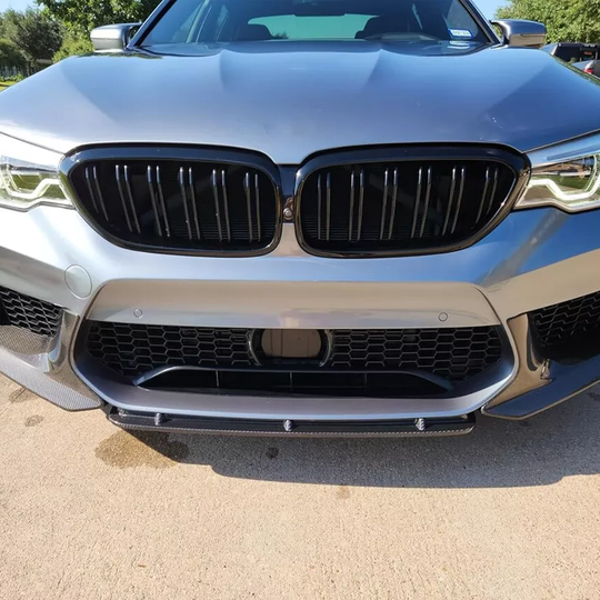 BMW Pre-Preg Carbon Fiber Sterckenn Style Front Splitter for F90 M5 Pre-LCI