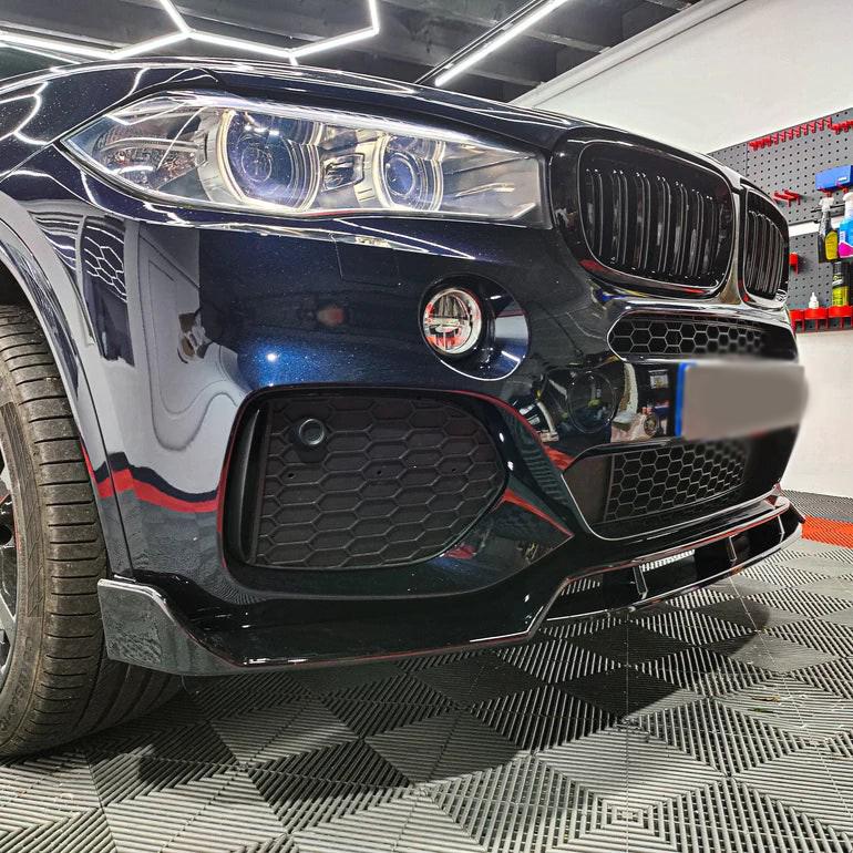 BMW Gloss Black M Performance Style Front Splitter for F15 X5 Series