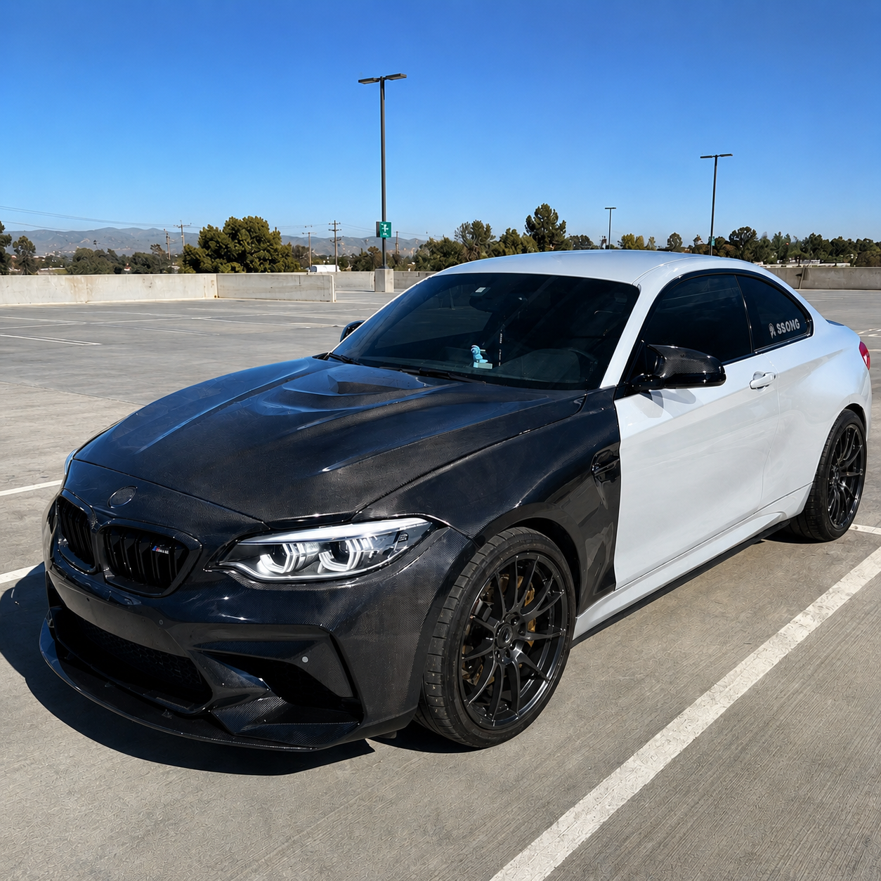 BMW Pre-Preg Carbon Fiber Front Bumper for F87 M2
