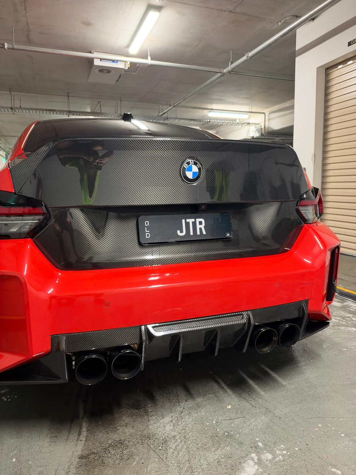 BMW Pre-Preg Carbon Fiber CS Style Rear Bootlid Trunk for G87 M2 & G42 2 Series