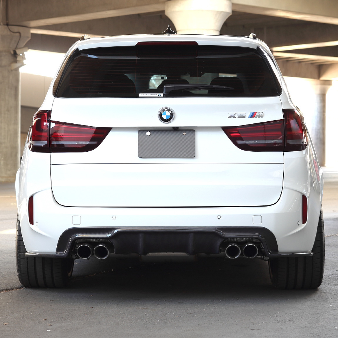 Final Diffuser BMW Carbon Fiber 3D Designs Style Rear Diffuser for F85 X5M & F86 X6M