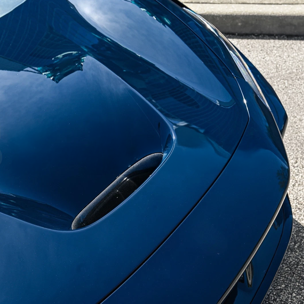 Ferrari Pre Preg Carbon Fiber OEM Style Hood Vent for F8
