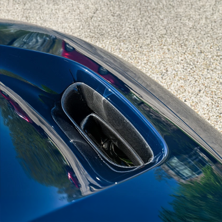 Ferrari Pre Preg Carbon Fiber OEM Style Hood Vent for F8