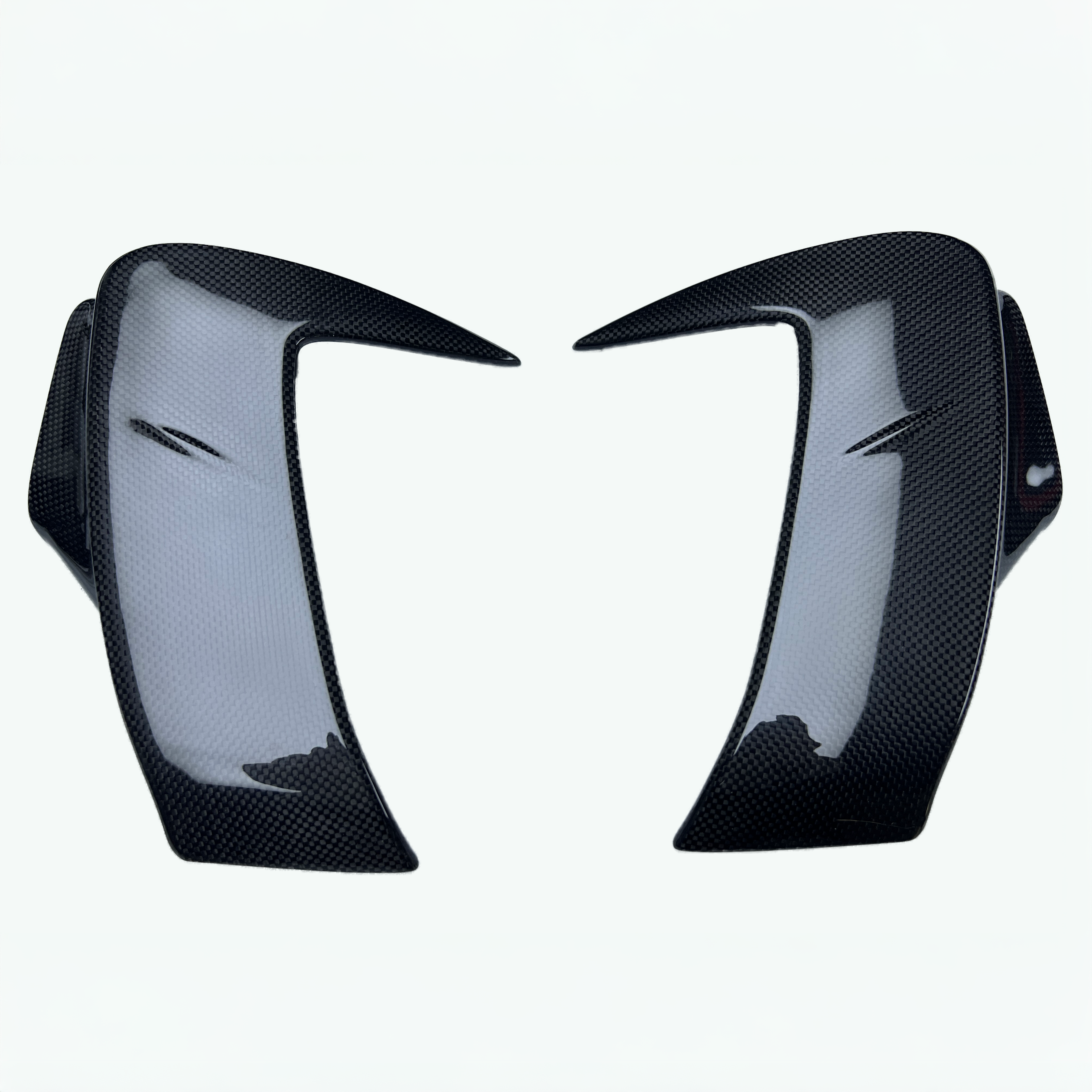 Ferrari Pre-Preg Carbon Fiber Mansory Style Front Air Vent Trim for F8