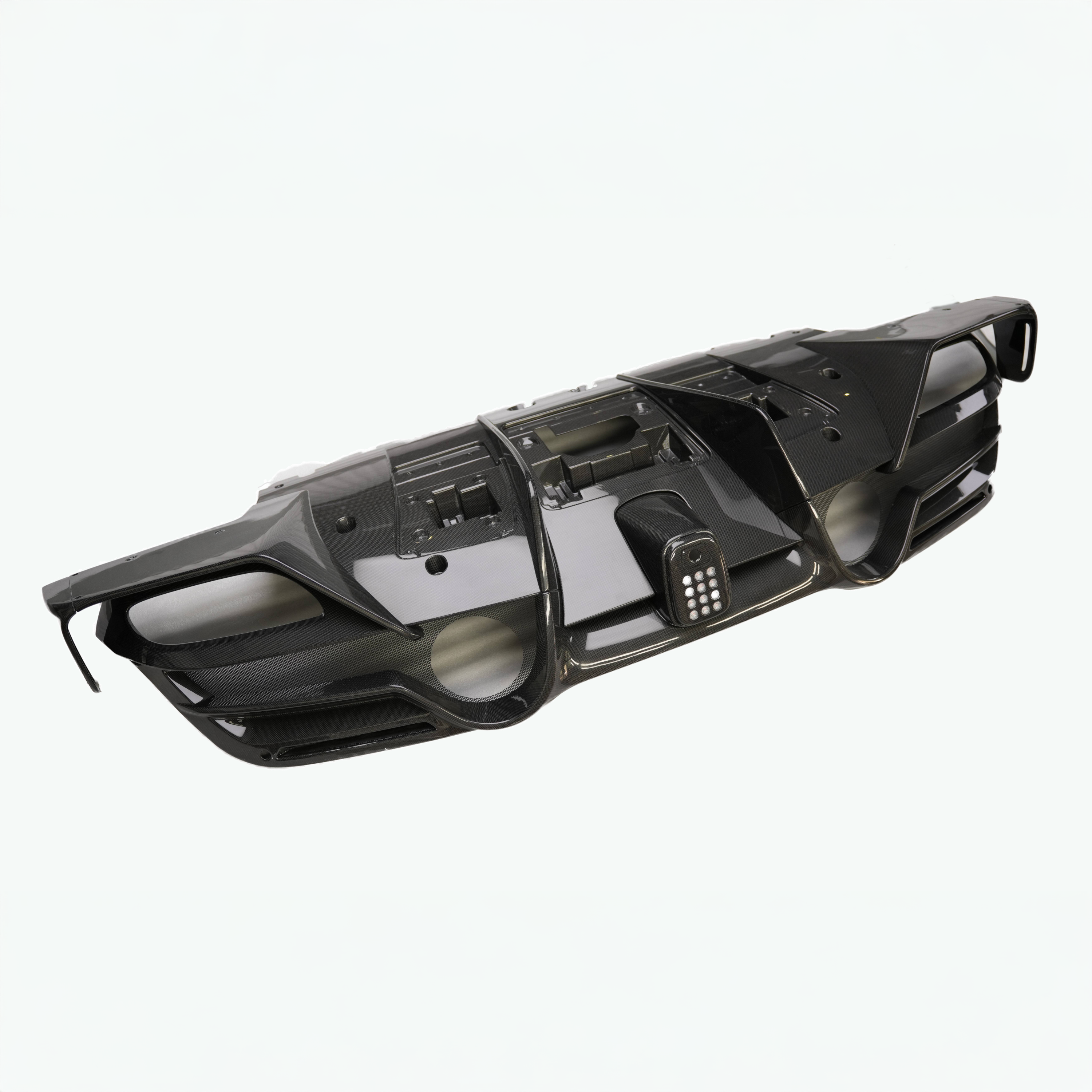 Ferrari Pre-Preg Carbon Fiber Mansory Style Rear Diffuser for F8