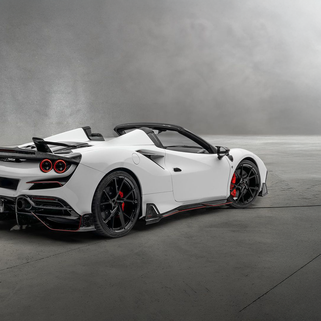 Ferrari Pre Preg Carbon Fiber Mansory Style Side Skirts for F8