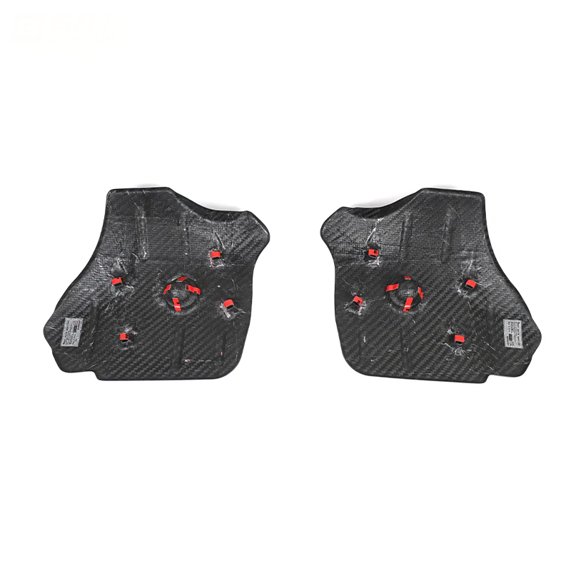 BMW Pre-Preg Carbon Fiber Rear Underbody Aero Panels for G87 M2 & G80 M3 & G82 M4