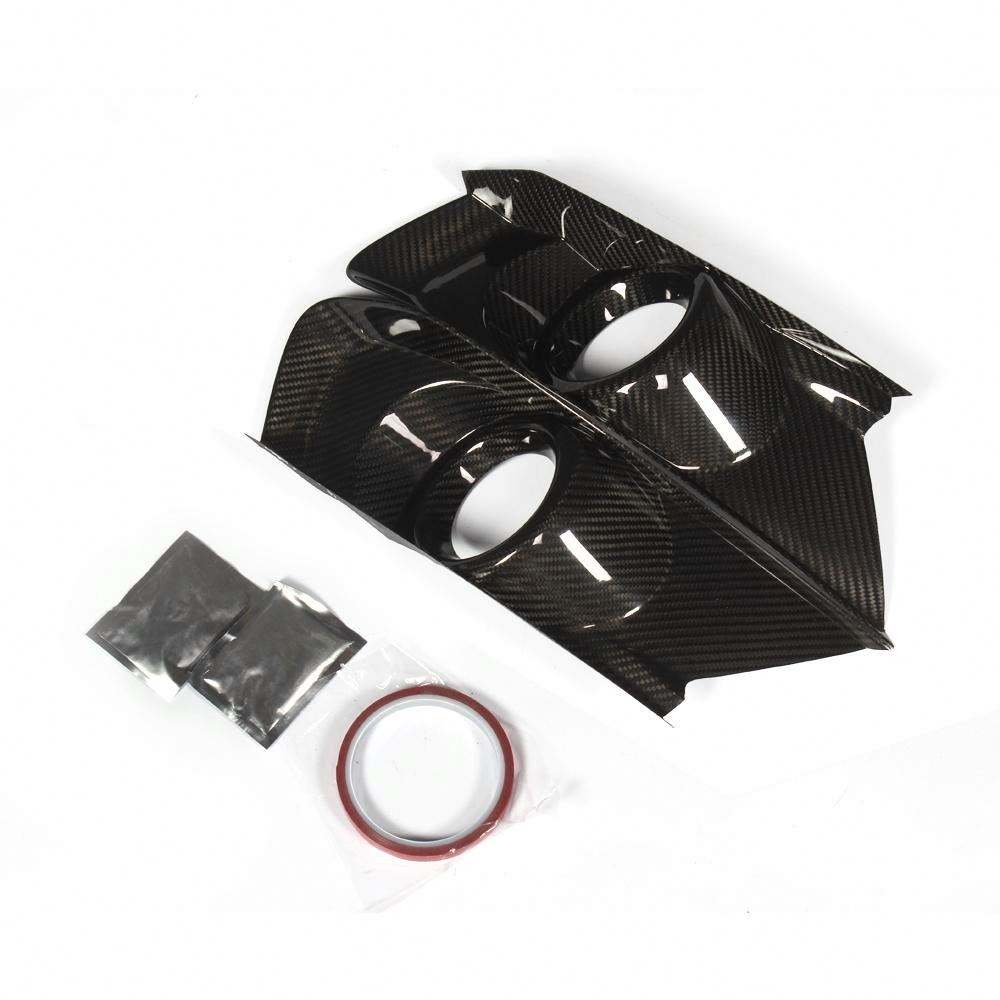 Ford Carbon Fiber Front Fog Lamp Covers for Mustang 2015-2017