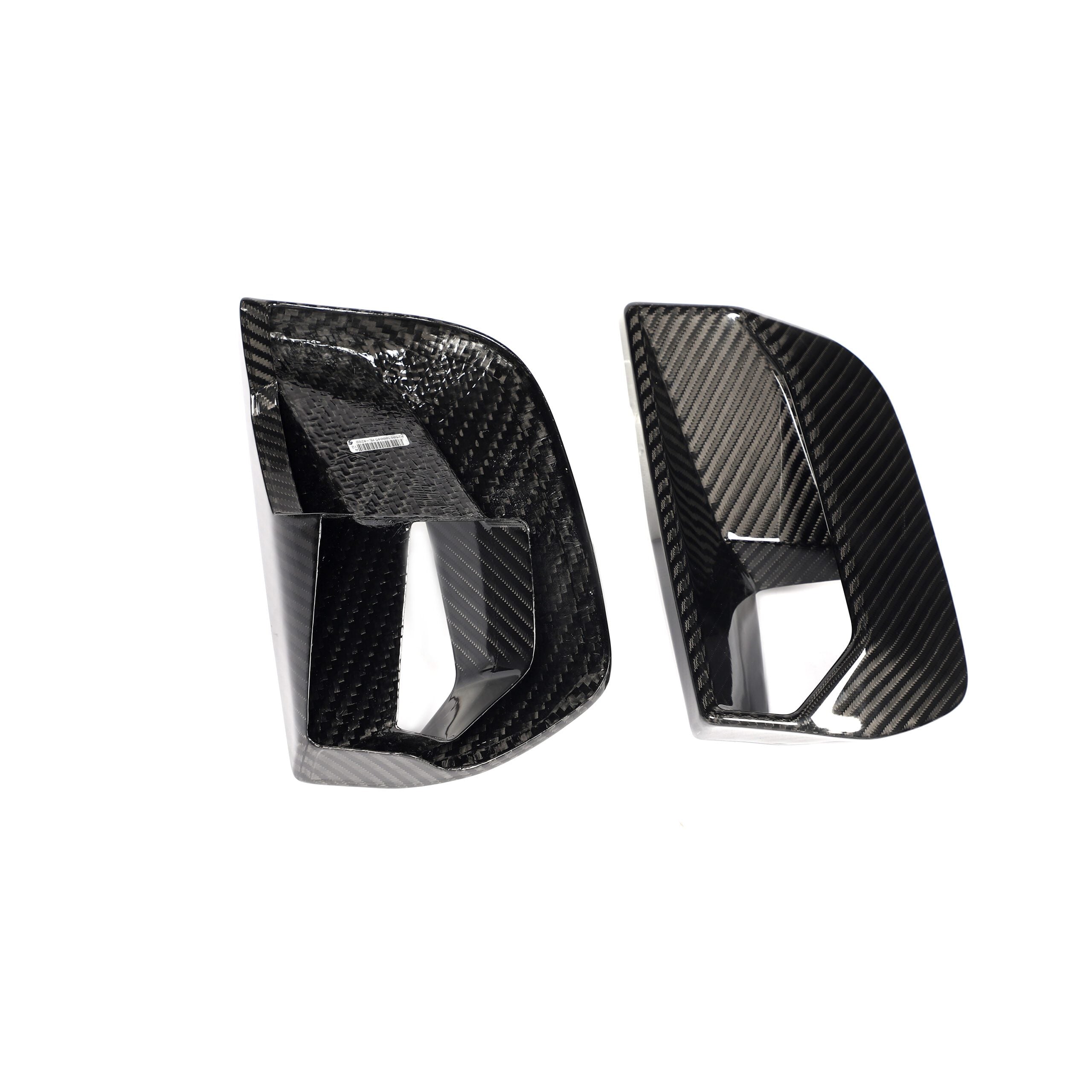 Ford Pre-Preg Carbon JSL Style Fiber Front Bumper Air Vent Trim for Mustang S650 GT