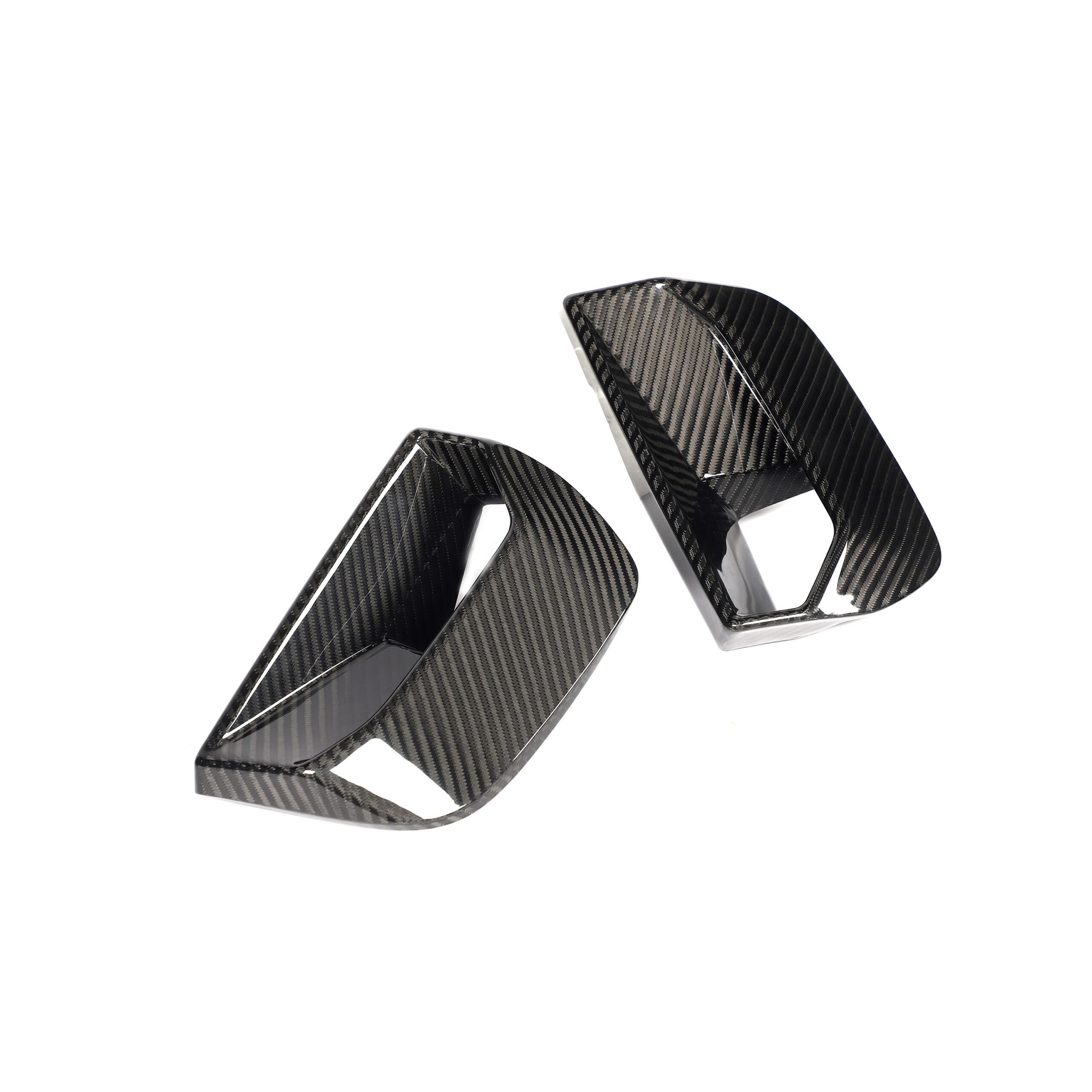 Ford Pre-Preg Carbon JSL Style Fiber Front Bumper Air Vent Trim for Mustang S650 GT