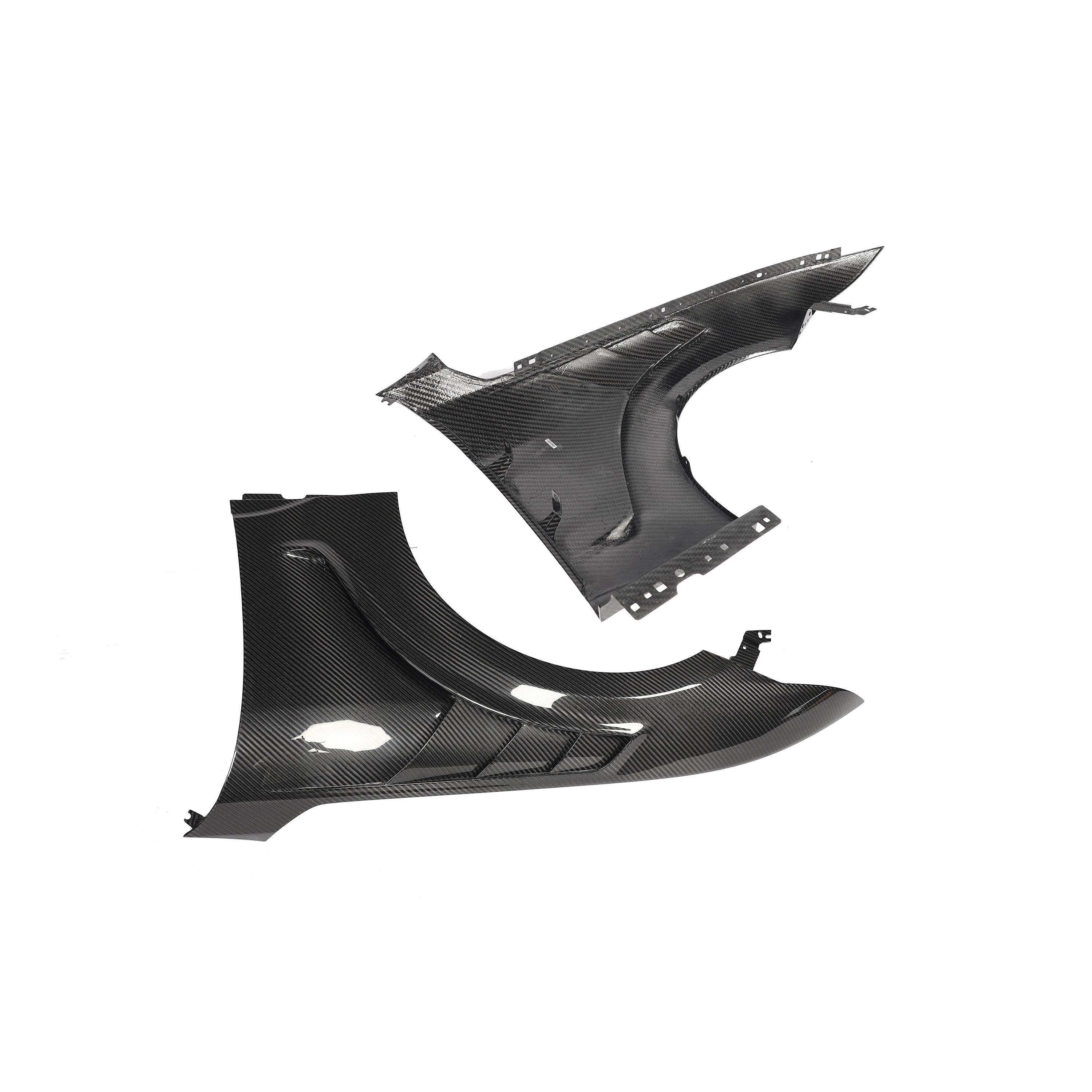 Ford Pre-Preg JSL Style Carbon Fiber Front Fenders for Mustang S650